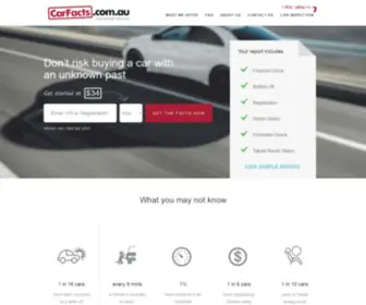 Carfacts.com.au(PPSR Car History Check) Screenshot