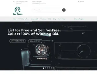 Carfarm.com.hk(Car Farm) Screenshot