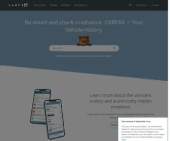 Carfax.eu(Check car by VIN & get the vehicle history) Screenshot