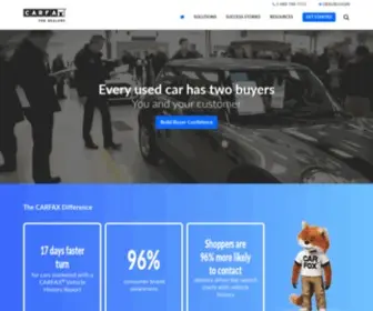 Carfaxfordealers.com Screenshot