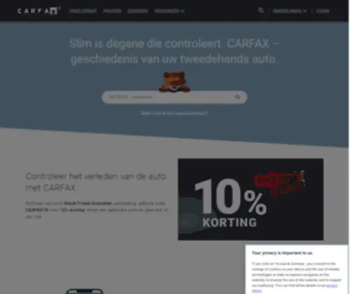 Carfax.nl(Ontdek het verleden van jouw auto) Screenshot