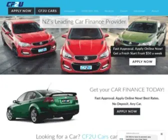 Carfinance2U.co.nz(Car Finance NZ Leading Provider) Screenshot