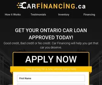 Carfinancing.ca(CarFinancing) Screenshot