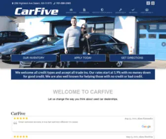 Carfive.com(Carfive) Screenshot