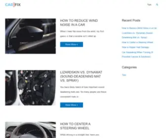 Carfixboss.com(Automotive Blog) Screenshot