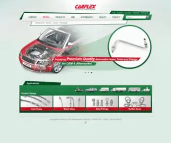 Carflex.cn(青岛卡福莱汽车配件有限公司) Screenshot