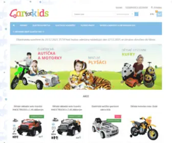 Carforkids.cz(Dětská vozítka) Screenshot