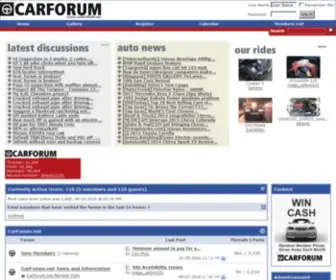 Carforum.net(Car Forums) Screenshot