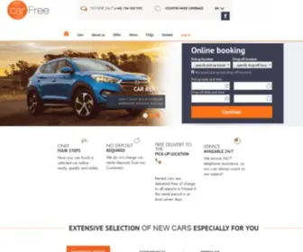 Carfree.eu(Proven car rental) Screenshot