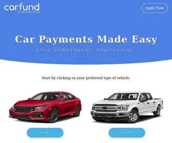 Carfund.ca(Car Loans & Credit Solutions) Screenshot