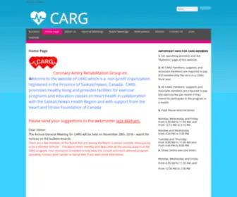 Carg.ca(Coronary Artery Rehabilitation Group Inc) Screenshot