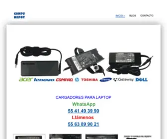 Cargadoresdelaptop.com.mx(CARGADOR PARA LAPTOP) Screenshot