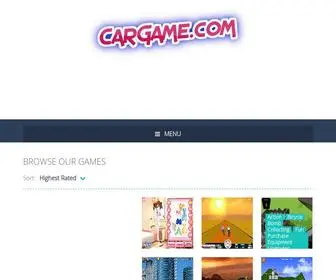 Cargame.com(Play fun free car games) Screenshot