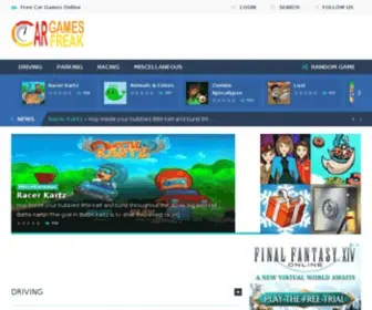Cargamesfreak.com(Car Games Freak) Screenshot