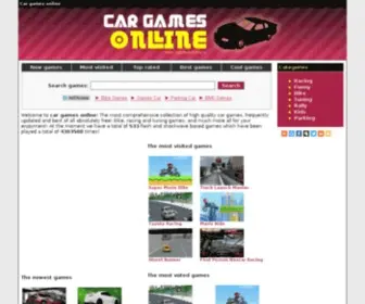 Cargamesonline.us(Car Games Online) Screenshot