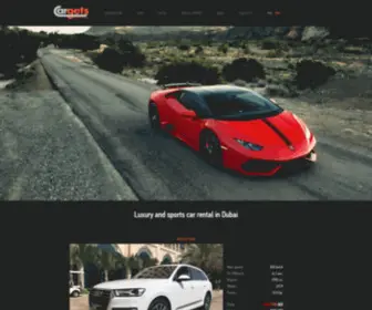 Cargetsrent.com(Luxury and sports car rental in Dubai) Screenshot