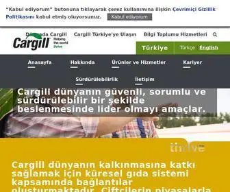 Cargill.com.tr(Cargill d) Screenshot