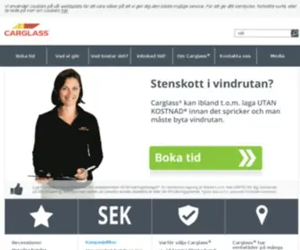 Carglass.se(Carglass®) Screenshot