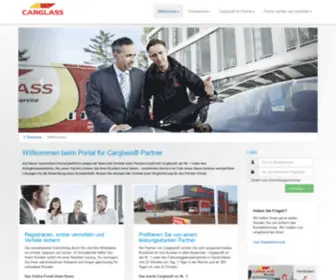 Carglass4Partners.de(Carglass®) Screenshot