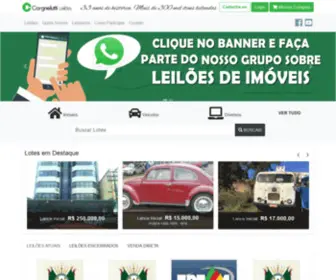 Cargneluttileiloes.com.br(Cargnelutti Leiloes) Screenshot