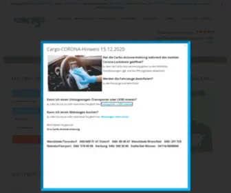 Cargo-Autovermietung.de(Mietwagen Hamburg) Screenshot