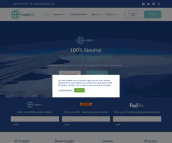 Cargo-Net.co.uk(Cargonet) Screenshot