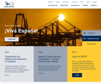 Cargo-Partner.com(Cargo Partner) Screenshot