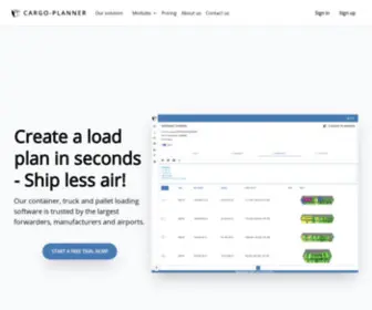Cargo-Planner.com(Create interactive load plans from Excel packing lists within minutes) Screenshot