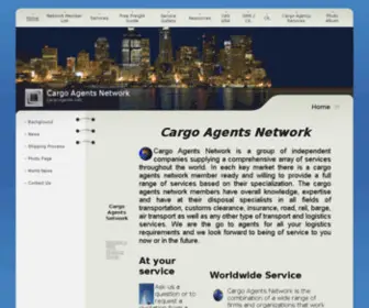 Cargoagents.net(Cargo Agents Network) Screenshot