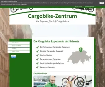 E-Cargobikes und Lastenvelos von den Experten in der Schweiz