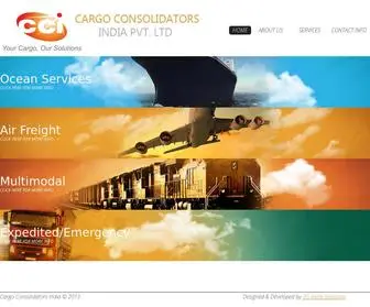 Cargoconsol.com(CCI) Screenshot