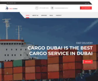 Cargodubai.ae(International Cargo Dubai) Screenshot