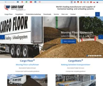 Cargofloor.com(Cargo Floor Moving Floor & CargoMatic laad) Screenshot