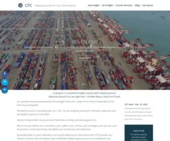 Cargofromchina.com(International Shipping) Screenshot