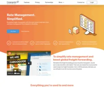 Cargoguide.com(Easy Rate Management) Screenshot