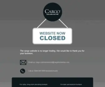 Cargohomeshop.com(Cargo Home Maker) Screenshot