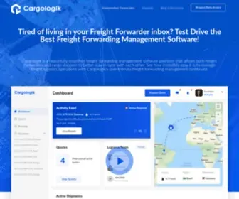 Cargologik.com(Next-gen transportation logistics and freight forwarding software) Screenshot