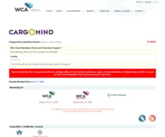 Cargomind.com(WCAworld Member Directory) Screenshot