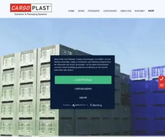 Cargoplast.eu(Kunststoffkisten) Screenshot