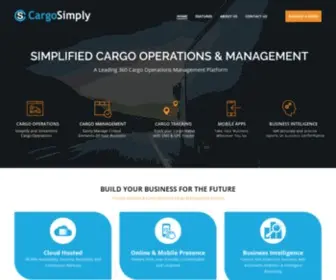 Cargosimply.com(Now manage your cargo operations with help of Cargo Tracking Software which) Screenshot