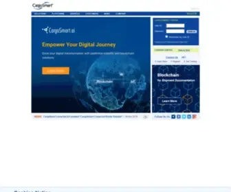 Cargosmart.com(CargoSmart Limited) Screenshot