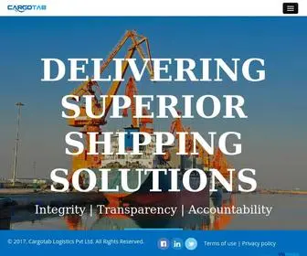 Cargotab.in(Delivering Superior Shipping Solutions) Screenshot