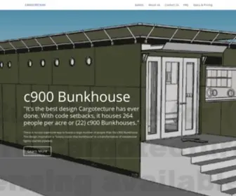 Cargotecture.com(Turning Containers Into Living Spaces) Screenshot