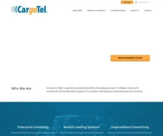 Cargotel.com(Transportation Management System) Screenshot