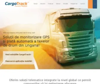 Cargotrack.ro(Descoperă soluția noastră de Management si Monitorizare GPS Flote Auto) Screenshot