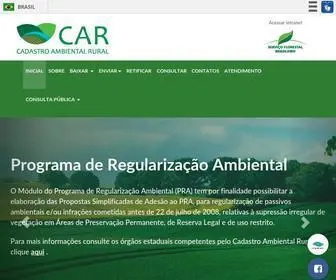 Car.gov.br(Sistema Nacional de Cadastro Ambiental Rural) Screenshot