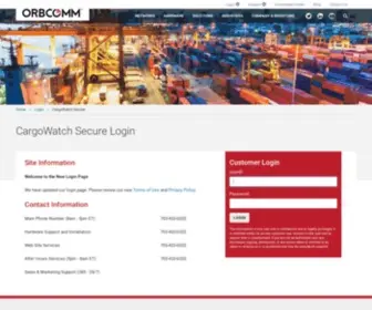 Cargowatchsecure.com(RFID Edgeware) Screenshot