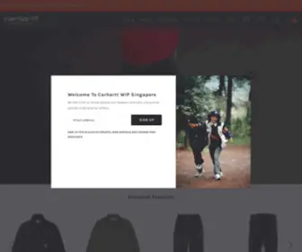 Carhartt-Wip.com.sg(Carhartt WIP Singapore) Screenshot