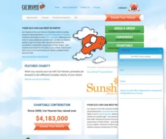 Carheaven.ca(Car Heaven) Screenshot