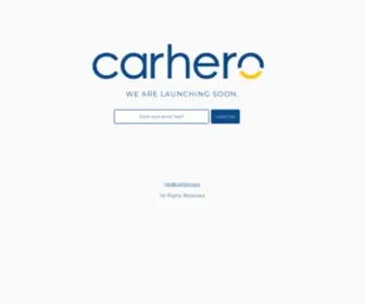 Carhero.app(Launch) Screenshot